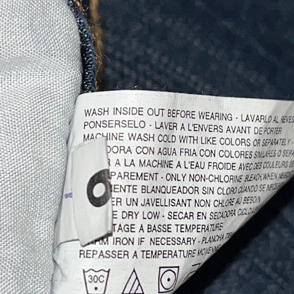 Jeanstar extra low rise slim bootcut jeans. Women’s size 24 - Picture 8 of 12